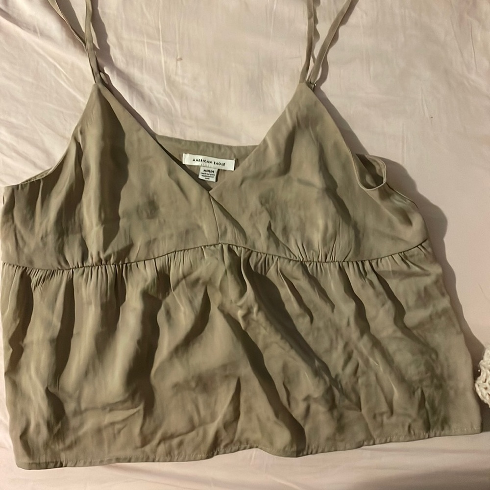 WORN ONCE american eagle babydoll tee